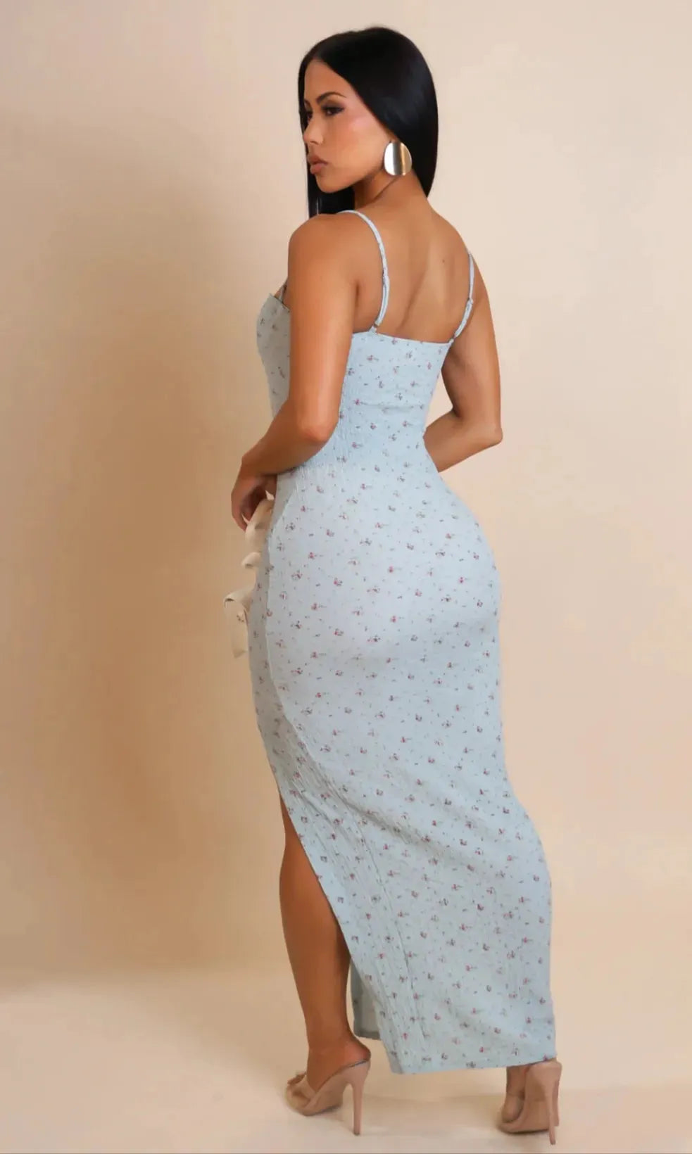 Bunny Hop Maxi Dress - My Sexy Black