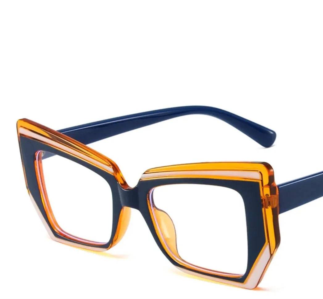 Cat Eyes Clear Eyeglasses - My Sexy Black