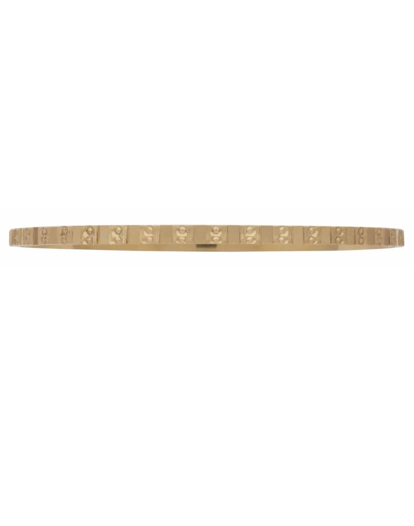 Bangle Bracelet-Gold.