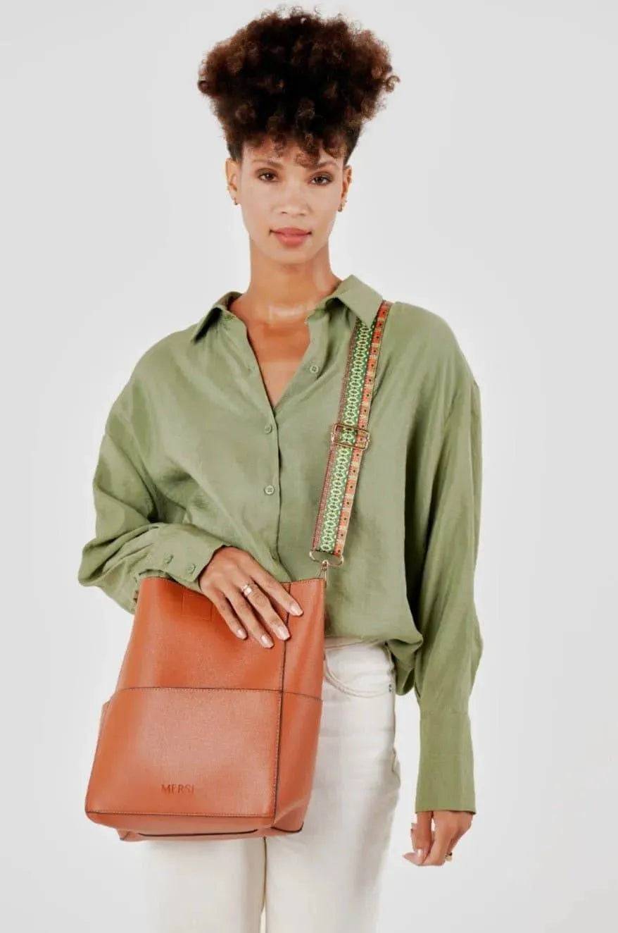 Demi Mersi Bucket - Cognac (Limited Edition).