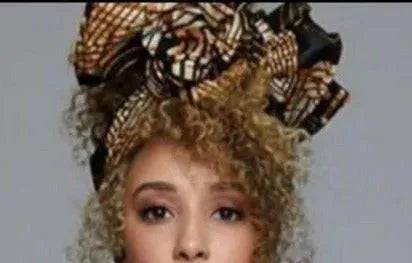 Elegant African Head Wrap.