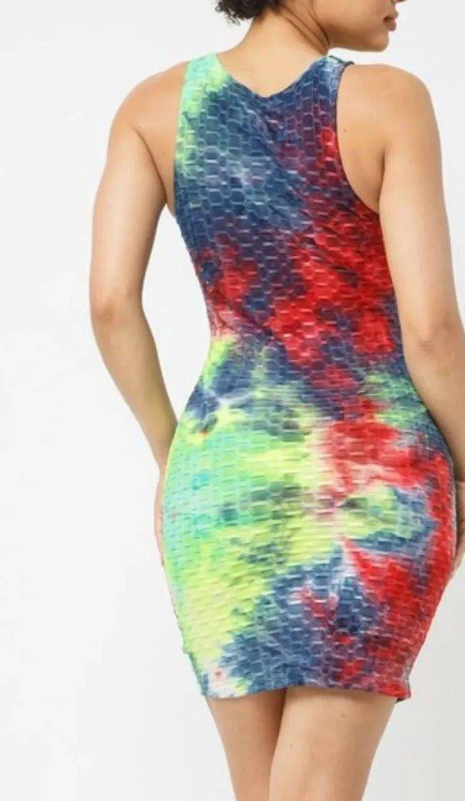 Jac Tank Dress-Blue.