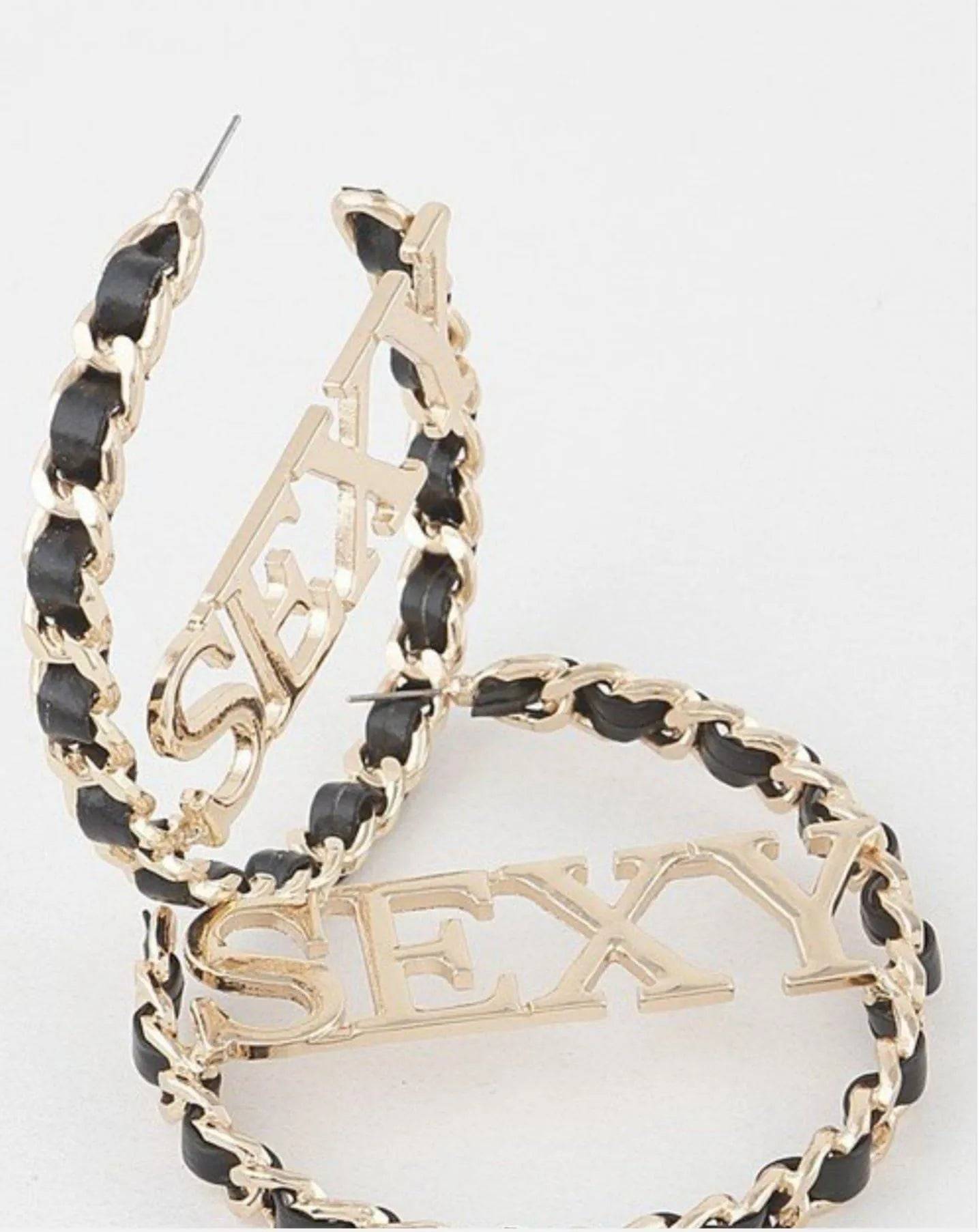 Sexy Hoop Earrings.