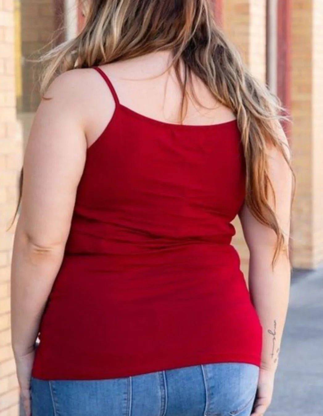 Wine Camisole Top.