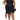 Plus size Carolyn Mini Dress by My Sexy Black featuring a stylish, fitted design perfect for fashionable plus size women.