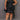 Plus size Carolyn mini dress by My Sexy Black, stylish plus dress with a flattering fit, shown on a model.