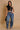 My Sexy Black Letting Me Go jeans featuring classic denim with knee zippers for women, stylish and comfortable casual denim pants.