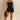 My Sexy Black Give It Up romper for women, stylish sleeveless jumpsuit with a fitted silhouette and trendy design.