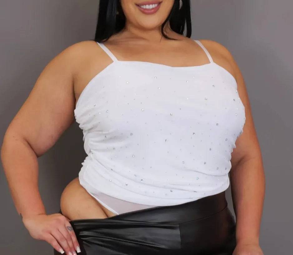 Bambi Plus Size Bodysuit - My Sexy Black 