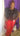 Plus size Super Red Flare Jeans by My Sexy Black Boutique featuring vibrant red color and high-waisted flare design.