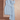 Bare Shoulder Mini Dress-Blue