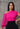 Pink blouse called Beau Top-Pink from My Sexy Black Boutique, featuring a stylish, fitted design with long sleeves and a round neckline.