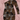 Brown Graffiti Plus Size Mini Dress