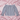 Carmalita Off Shoulder Stripe Shirt - Blue