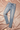Distressed Split Jeans - Blush Editorial