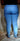 Light blue fitted ripped jeans by My Sexy Black Boutique, showcasing distressed denim and slim fit style.