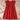 Gracelyn Yoke Mini Dress Cherry Red - Blush Editorial