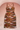 Marilka Patterned Mesh Insert Dress Brown - Blush Editorial
