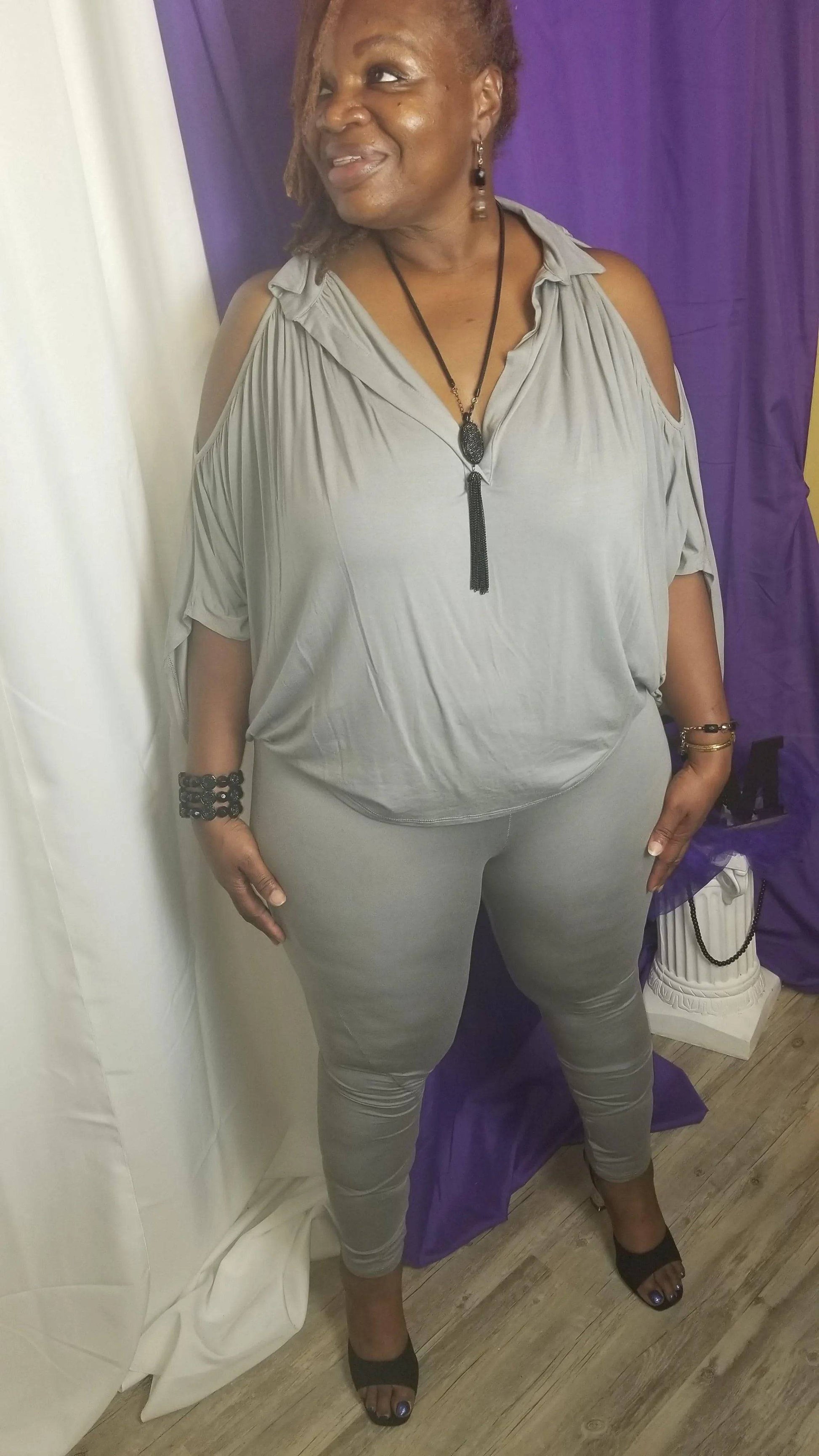 Osiris Legging Set-Grey.