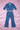 Patty Two Piece Pants Set - Blue