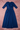 Blue plus-size high thigh maxi dress by My Sexy Black, featuring a flowing silhouette and elegant design for special occasions.