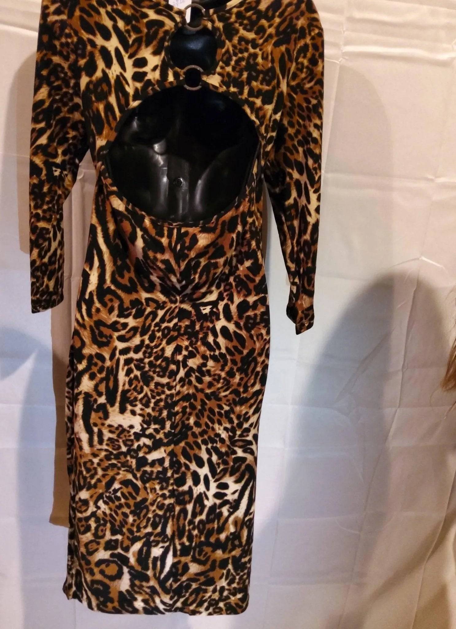 Ring Me Dress-Leopard.