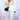 White sheer plus pants set by My Sexy Black Boutique featuring lightweight fabric and a sophisticated, elegant design.