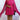 My Little Mini Plus Dress by My Sexy Black in vibrant fuchsia, showcasing a fitted mini dress with stylish design details.