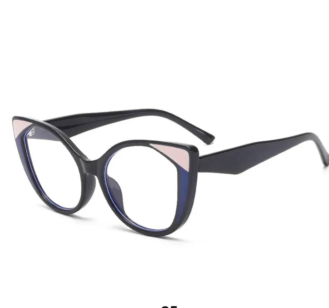 Cat Eyes Clear Eyeglasses - My Sexy Black 