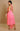 Pink Rosa Halter Dress by My Sexy Black featuring a sleeveless, stylish fashion dress with a halter neckline and flowy fabric.