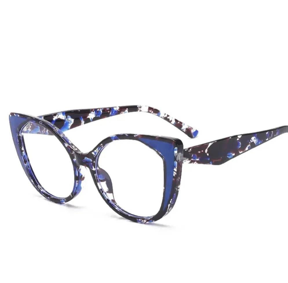 Cat Eyes Clear Eyeglasses - My Sexy Black 