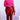 Plus size red leggings from My Sexy Black, featuring a comfortable stretch fit and vibrant color for casual or active wear.