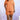 Tee Terry Plus Size Loungewear Set-Butter Orange