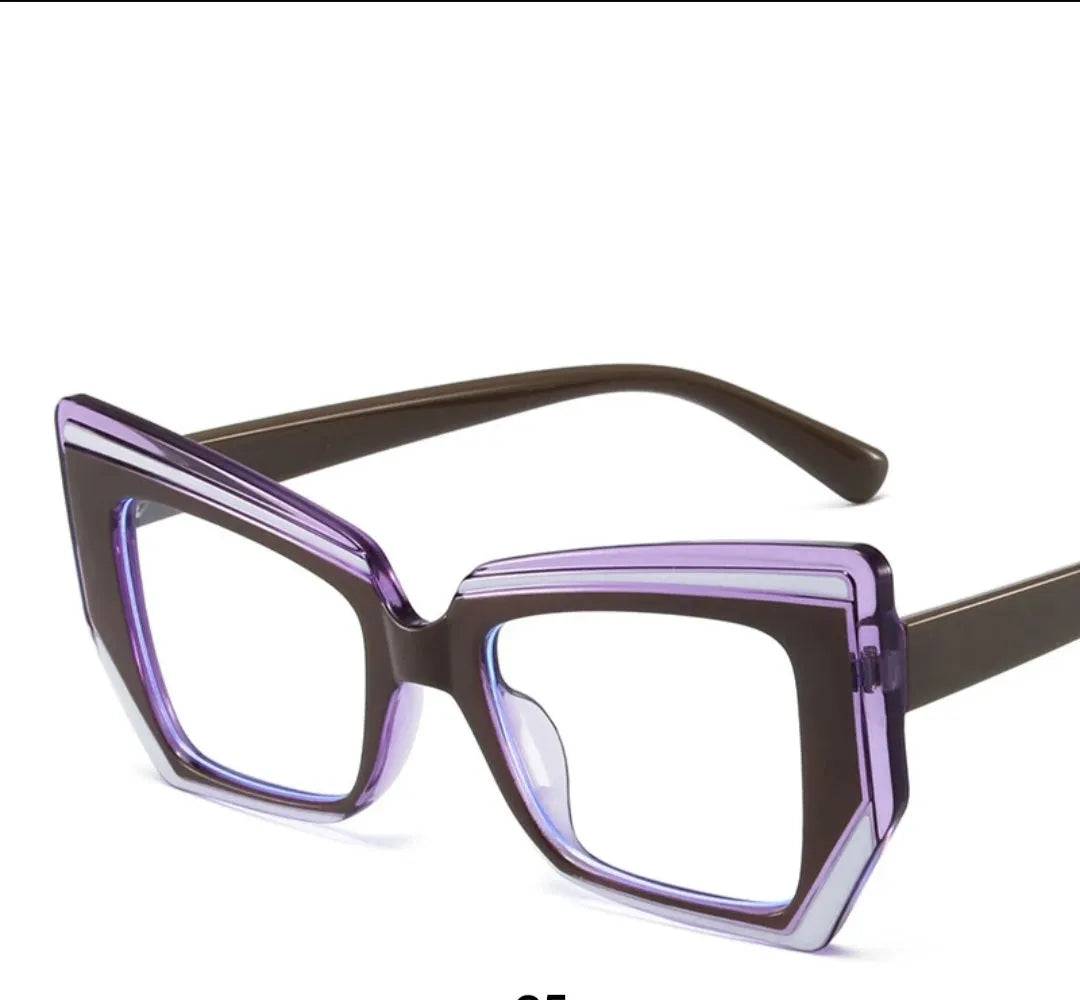 Cat Eyes Clear Eyeglasses - My Sexy Black 