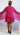 My Little Mini Plus Dress in fuchsia by My Sexy Black, featuring a stylish plus-size mini dress with vibrant color and fashionable fit.
