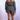 Women's Plus Print Romper-Black