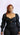 Tie Ruched Top-Black - My Sexy Black 