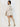 My Sexy Black Together We Come Short Set-Cream 3-piece lingerie set with matching cream-colored shorts and top.
