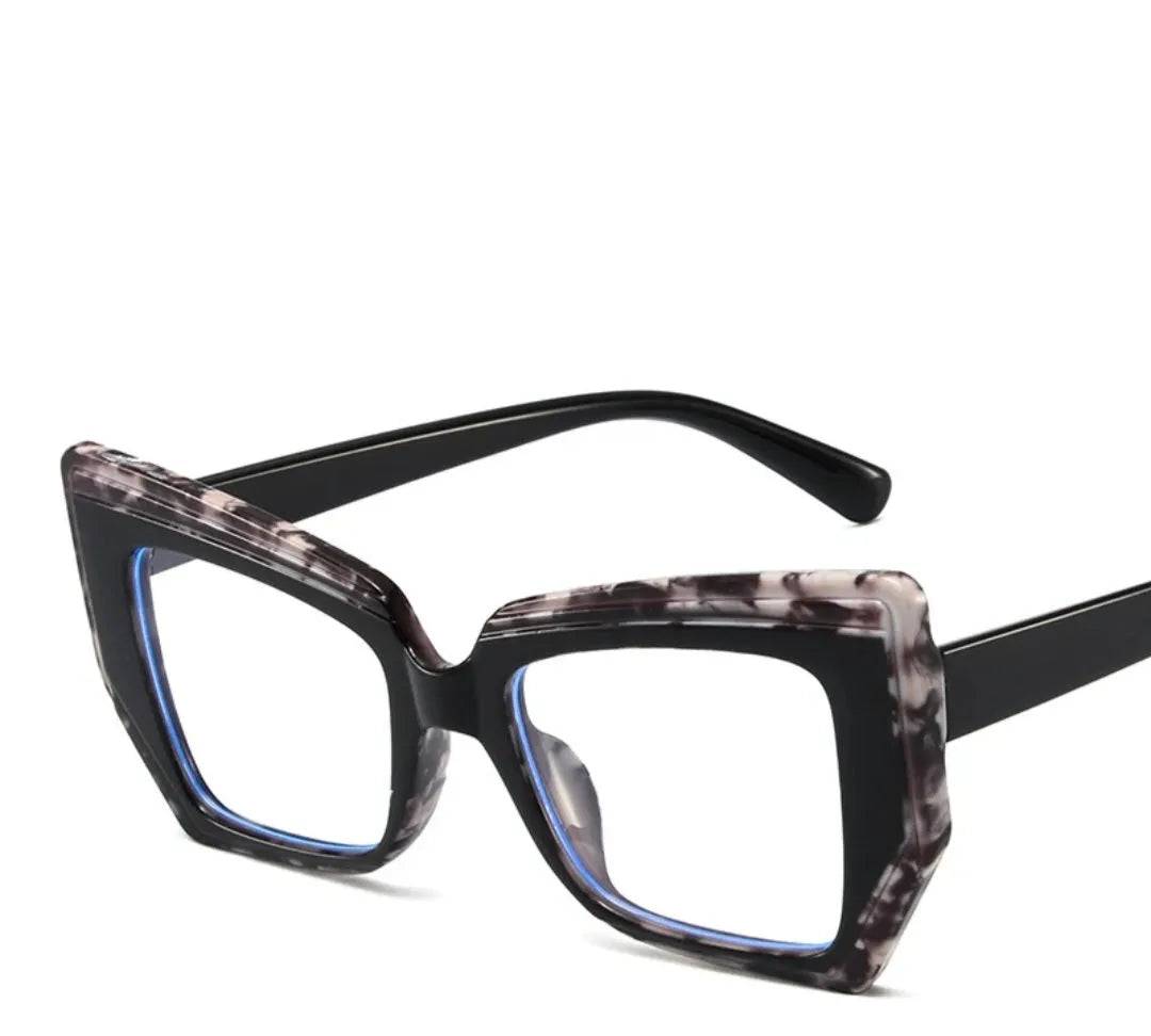 Cat Eyes Clear Eyeglasses - My Sexy Black 