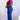 Plus Size Wide Leg Pants-Royal Blue