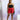 Black Nylaa Brick Shorts by My Sexy Black, showcasing the stylish, fitted design with a comfortable waistband and subtle branding.