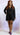 Plus size long sleeve top and shorts set from My Sexy Black, casual and comfortable plus short set for everyday wear.