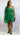 Boo Mini Bodycon Dress-Green - My Sexy Black 