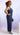 Lovely Lightweight Jumpsuit-Navy - My Sexy Black 