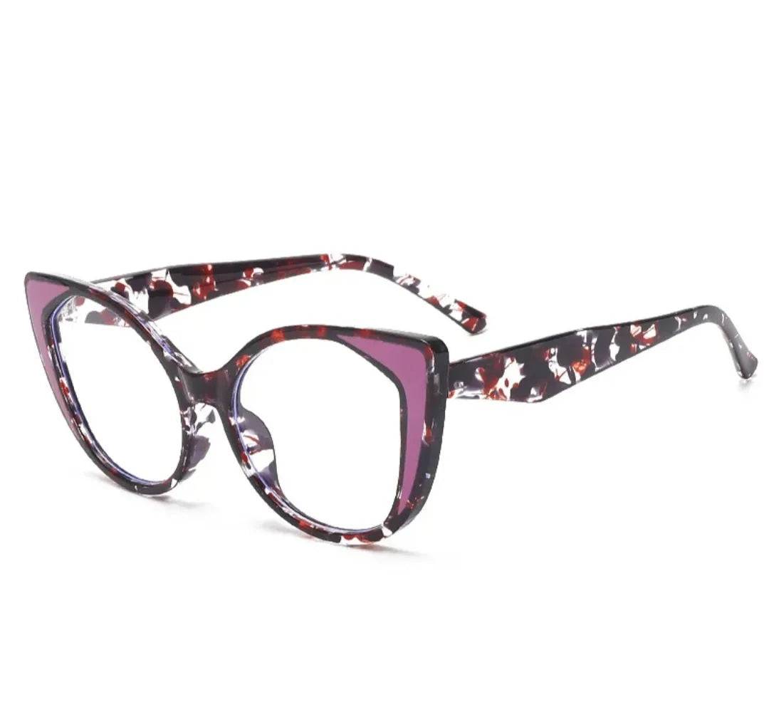 Cat Eyes Clear Eyeglasses - My Sexy Black 