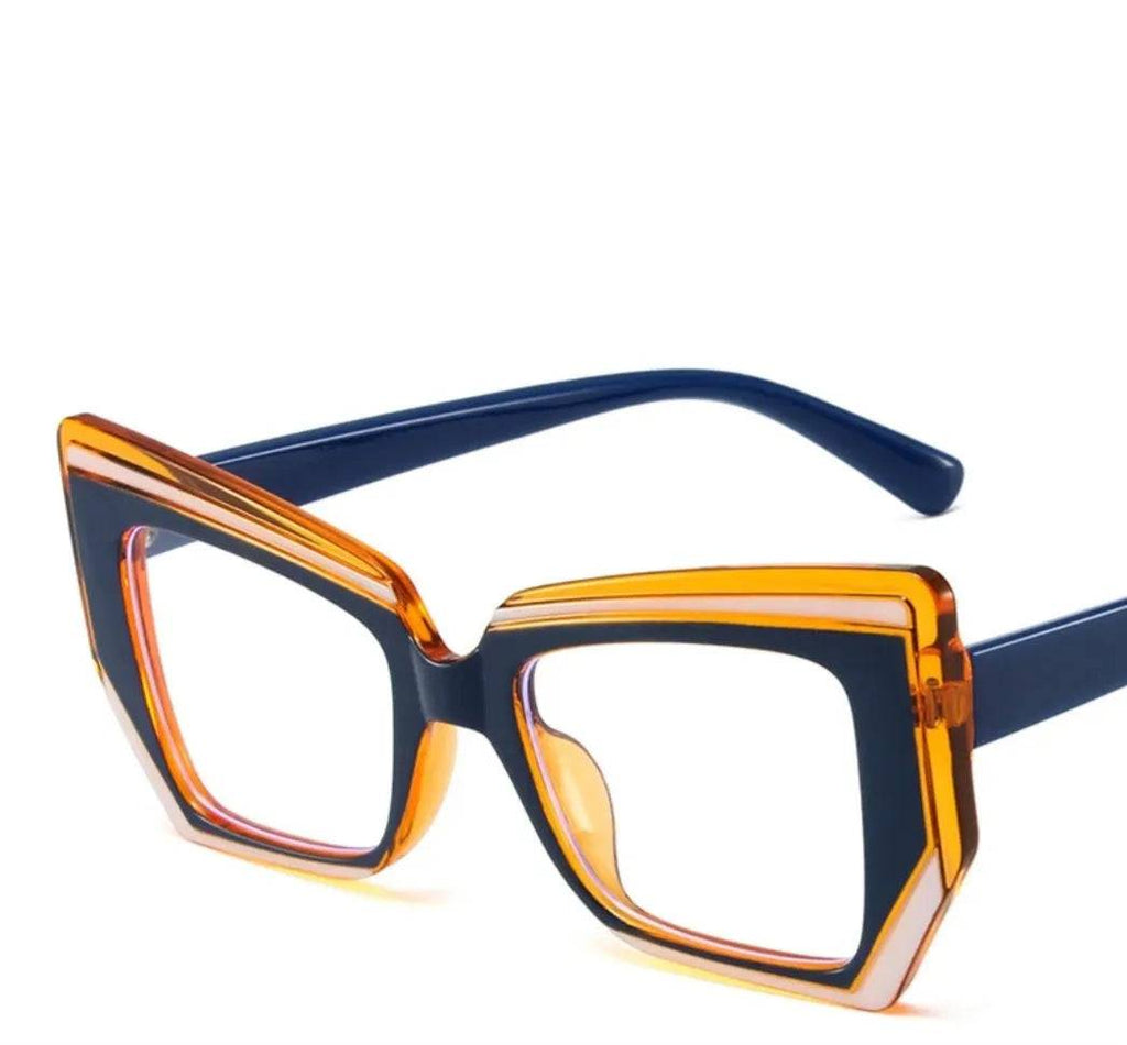 Cat Eyes Clear Eyeglasses - My Sexy Black 