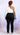 Carla Plus Jeans-Black Wide Leg Jeans