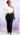 Carla Plus Jeans-Black Wide Leg Jeans