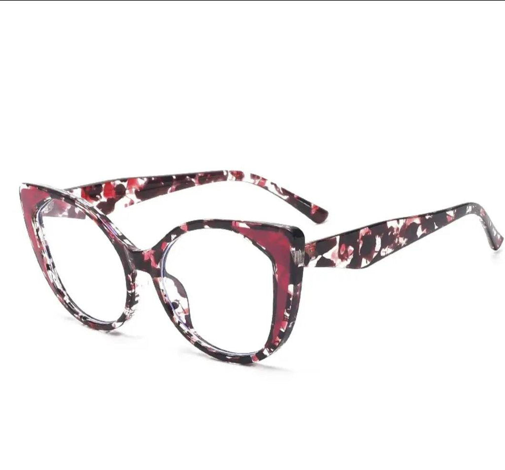 Cat Eyes Clear Eyeglasses - My Sexy Black 