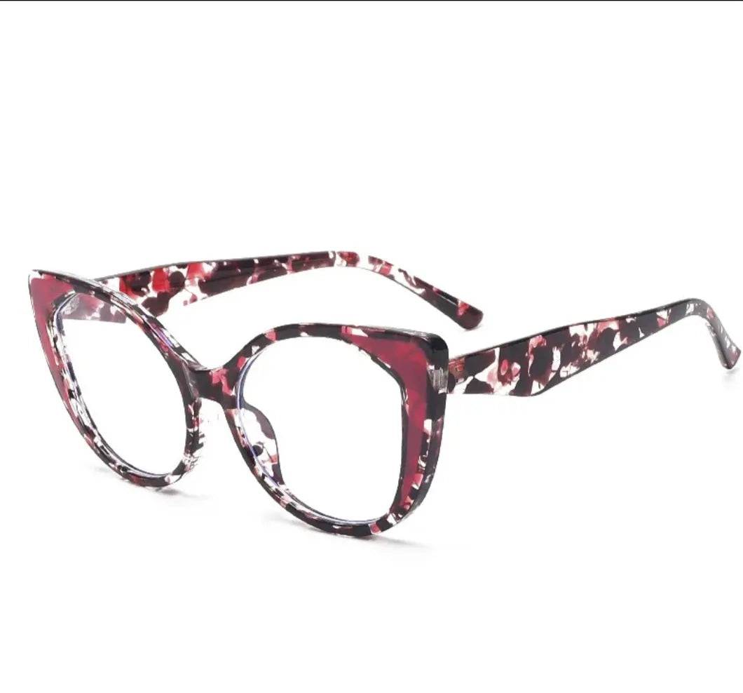 Cat Eyes Clear Eyeglasses - My Sexy Black 